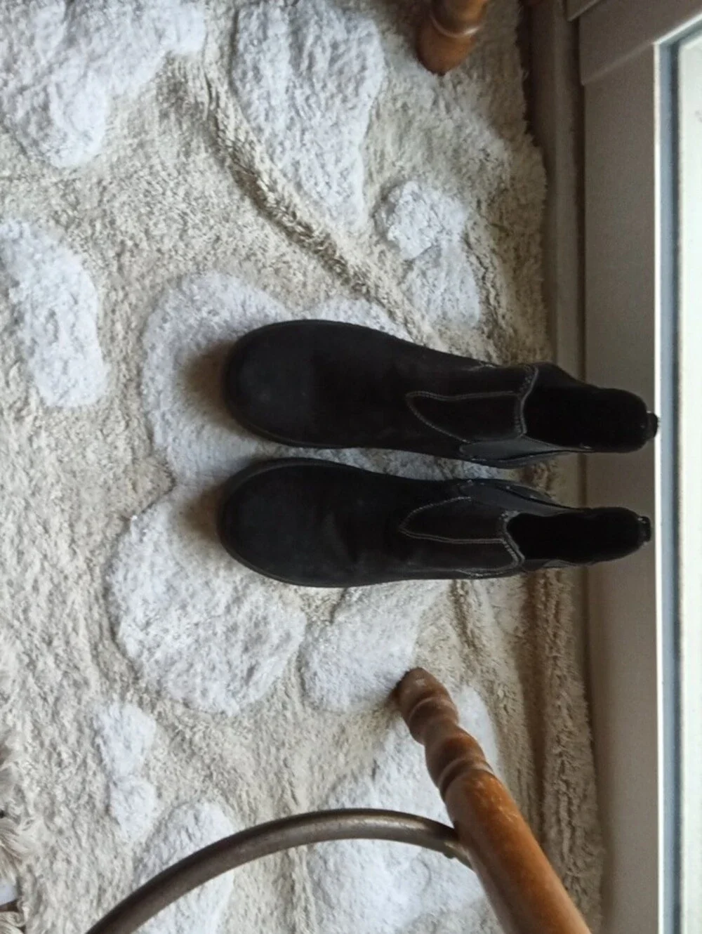 OtBt Suede Slip-On Ankle Boots